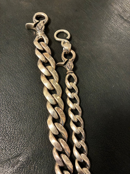 LOADED/BSOL 950SV Wallet Chain Cobra With WC Clip Joint Hook
